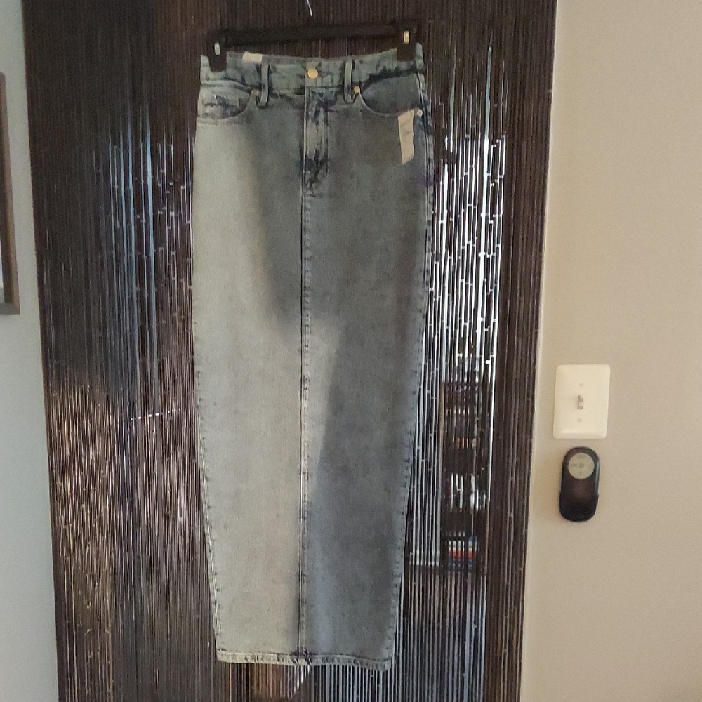 Good American Denim Skirt